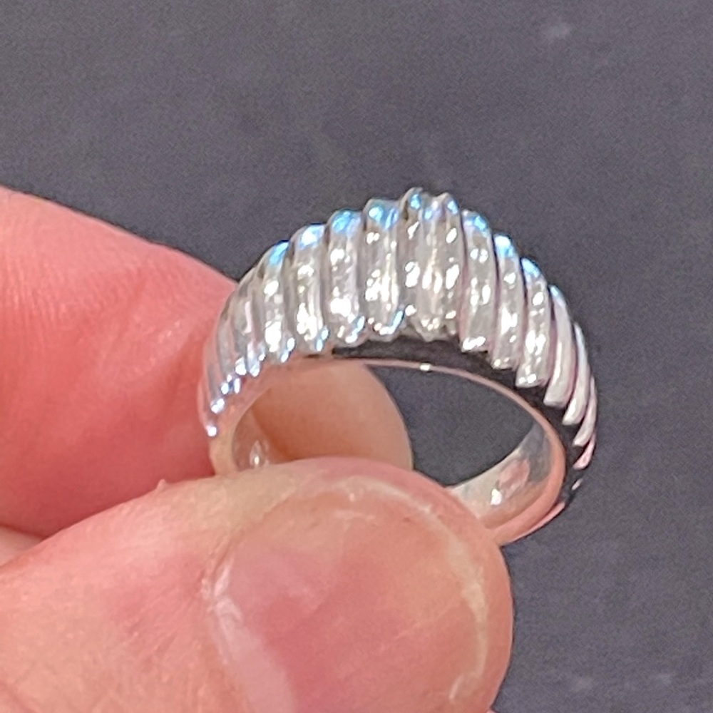 Vintage silver ring - Picture 7 of 7